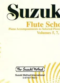Suzuki Flute School Piano Accompaniments to selected Pieces from Volumes 5,7,9,11- CD
