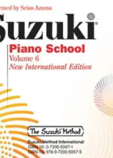 Suzuki Piano School Volume 6 - CD