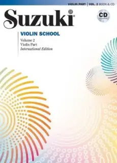 Suzuki Violin School Volume 2- Violin Part BK & CD