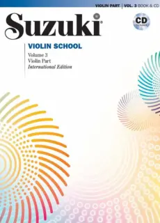 Suzuki Violin School Volume 3- Violin Part BK & CD
