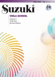 Suzuki Viola School Volume 5- Viola Part BK & CD
