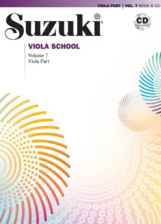 Suzuki Viola School Volume 7- Viola Part BK & CD