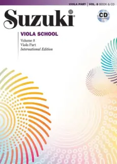 Suzuki Viola School Volume 8- Viola Part BK & CD