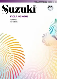 Suzuki Viola School Volume 9- Viola Part BK & CD