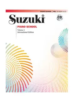 Suzuki Piano School Volume 1-  BK & CD
