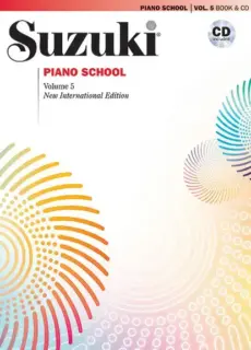 Suzuki Piano School Volume 5-  BK & CD