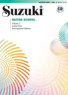 Suzuki Guitar School Volume 1-  Guitar Part BK & CD