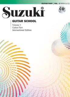 Suzuki Guitar School Volume 3-  Guitar Part BK & CD