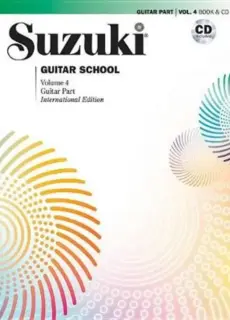 Suzuki Guitar School Volume 4-  Guitar Part BK & CD