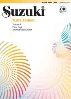 Suzuki Flute School Volume 1-  Flute Part BK & CD