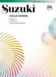 Suzuki Cello School Volume 7-  Cello Part BK & CD