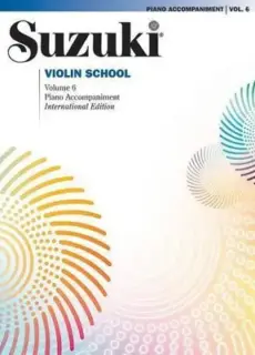 Suzuki Violin School Volume 6- Piano Accompaniment
