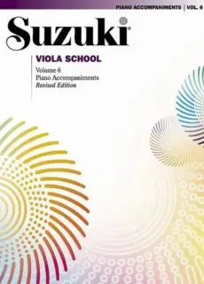 Suzuki Viola School Volume 6- Piano Accompaniment