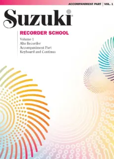 Suzuki Recorder School Volume 1 Alto- Accompaniment Part