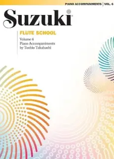 Suzuki Flute School Volume 6- Piano Accompaniment
