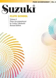 Suzuki Flute School Volume 8- Piano Accompaniment