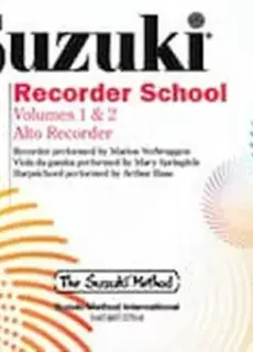Suzuki Recorder School Volumes 1 & 2 Alto- CD