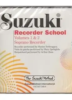 Suzuki Recorder School Volumes 1 & 2 Soprano- CD