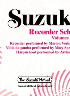 Suzuki Recorder School Volumes 5 & 6- CD
