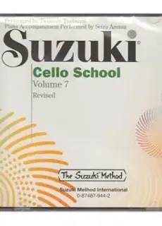 Suzuki Cello School Volume 7- CD
