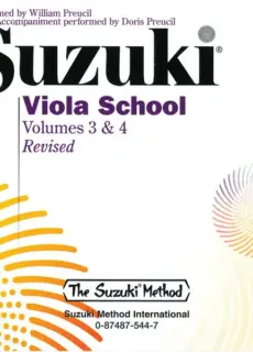 Suzuki Viola School Volume 3 & 4- CD