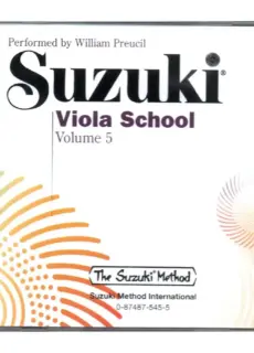 Suzuki Viola School Volume 5- CD